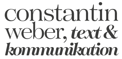 Constantin Weber Logo
